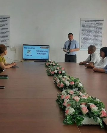 Референдум 2022: С.Сейфуллин ауылы тұрғындары конституциялық өзгерістерді қолдайды