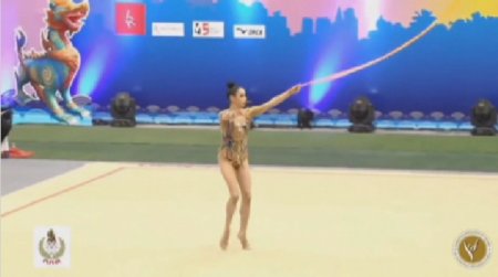 Көркем гимнастика шеберлері Азия чемпионатында топ жарды