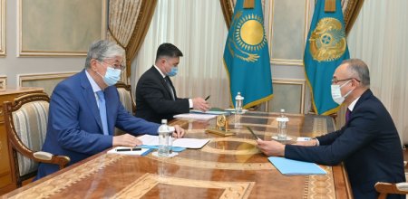 Президент Қасым-Жомарт Тоқаев Ұлттық банк төрағасын қабылдады