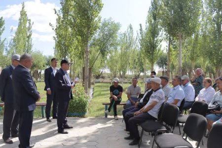 Аудан басшысы М.Ергешбаев: Қалжан Ахунға газ келер күн алыс емес