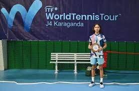 15 жасар қазақстандық теннисші алғаш рет ITF Juniors турнирінің чемпионы атанды