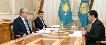 Президент Астана қаласының әкімі Жеңіс Қасымбекті қабылдады