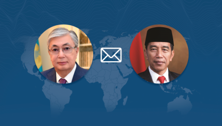 Мемлекет басшысы Индонезия Президентін Тәуелсіздік күнімен құттықтады