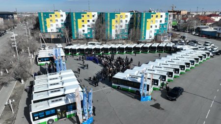 Қызылордада 70 автобус қалалық бағыттарға қосылды