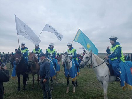 «Ұлы дала жорығы» халықаралық марафон-бәйгесі басталды