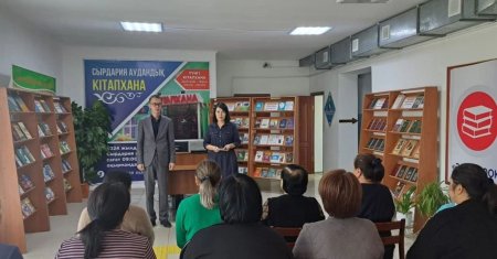 Кітапханашыларға АЭС салу маңыздылығы түсіндірілді