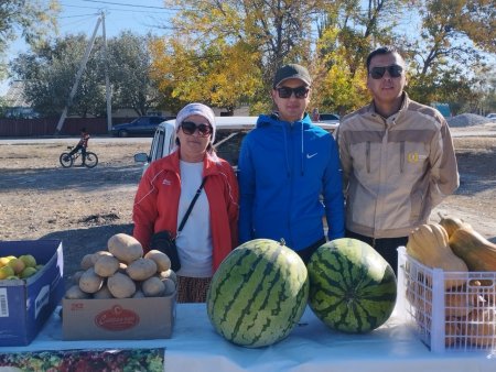 Аманкелдіде ауылшаруашылық өнімдерінің жәрмеңкесі ұйымдастырылды