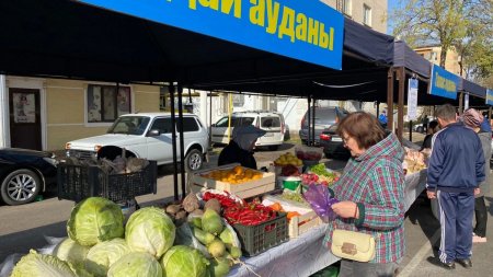 Таразда ауыл шаруашылығы өнімдерінің жәрмеңкесі өтті