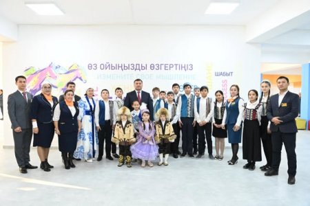 Жаңақорған ауданында "Оқушылар үйі" мен "Өнер мектебі"  ашылды