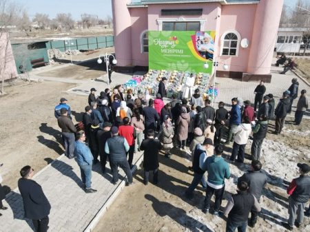 «Наурыз мейірімі» қайырымдылық акциясы өтті
