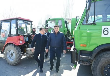 "Таза Қазақстан": облыс тұрғындары жаппай сенбілікке қатысты