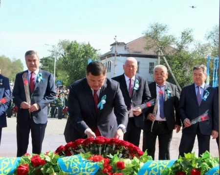 Қызылордадағы «Тағзым» алаңында «Ұлы Жеңіс – ұрпаққа аманат» атты салтанатты шара өтті