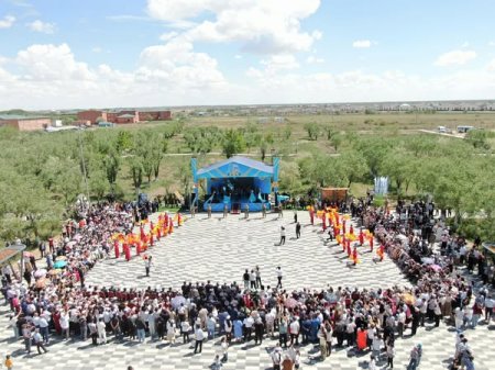 Қазалы ауданында Ұлы Жеңістің 80 жылдығына арналған мәдени шара өтті