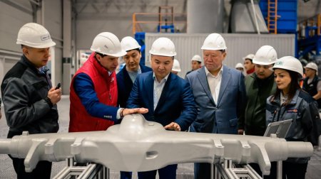 Өнеркәсіп және құрылыс министрі Ерсайын Нағаспаев Қостанай облысының өнеркәсіптік әлеуетімен танысты