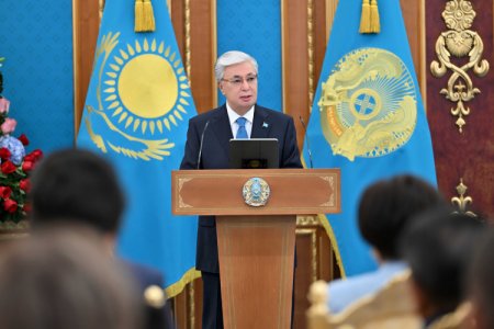 Мемлекет басшысы Қасым-Жомарт Тоқаев мәдениет және өнер қызметкерлерін марапаттау рәсімінде сөз сөйледі