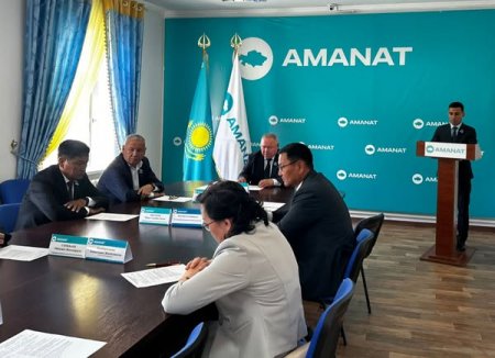 Партия филиалы жанындағы Саяси кеңес бюросының отырысы өтті
