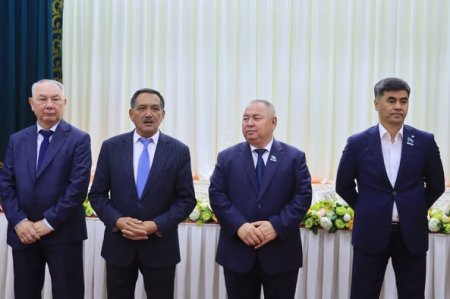 Тереңөзек кенті және Асқар Тоқмағанбетов ауылында есепті кездесулер өтті