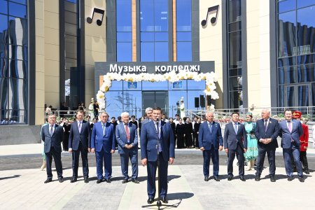 Қазанғап атындағы Қызылорда жоғары колледжінің жаңа ғимараты табысталды