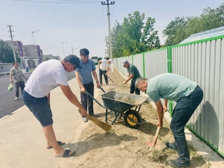 «Таза Қазақстан» сенбілігіне үлес қосты