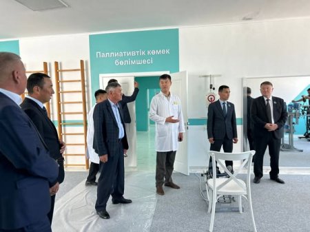 Сырдария аудандық паллиативті медициналық көмек көрсету және оңалту бөлімшелерінің жұмысына мониторинг жүргізілді