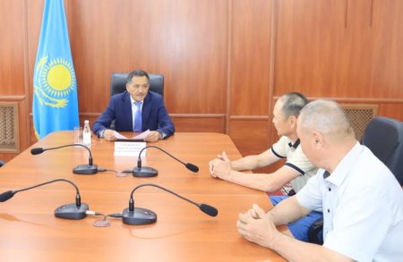 Аудан әкімі жеке қабылдау өткізілді