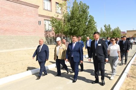 Медициналық мекеме ғимараттарының құрылысымен танысты