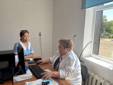 Жергілікті мамандар дәрігерлермен тәжірибе алмасты