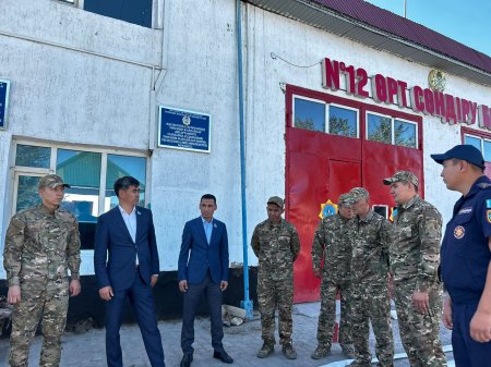 Жаз мезгілінде аудандағы өрт қауіпсіздігін сақтау және алдын алу мақсатындағы жұмыстар пысықталды
