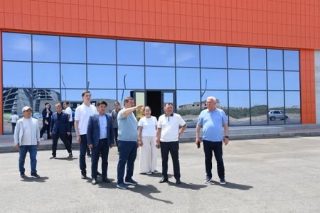 Аймақ басшысы өнеркәсіптік жобалардың жай-күйімен танысты