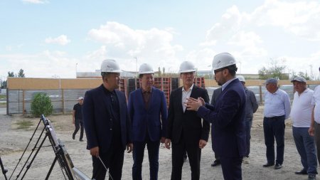 ҚХА Төрағасының орынбасары Марат Әзілханов Қызылордадағы бірқатар әлеуметтік-мәдени нысандарды аралады