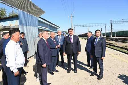 Сексеуіл кентіндегі теміржол вокзалы күрделі жөндеуден өтуде