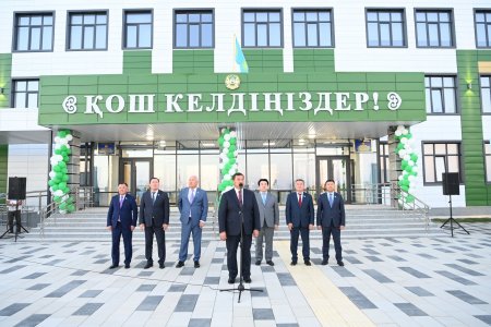 Тоғызыншы «Келешек мектебі» «Қызылжарма» ауылында ашылды