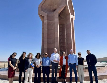Германиядан келген делегация өкілдері Сыр өңірінің туристік нысандарымен танысты