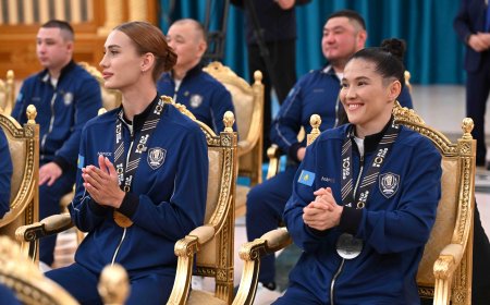 Әлем чемпионатының жеңімпаздары марапатталды