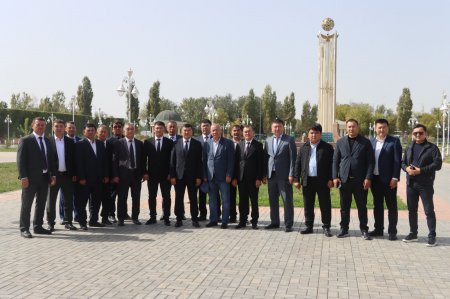 Жамбыл облысы Байзақ ауданы өкілдері Нағи Ілиясов ауылында болды