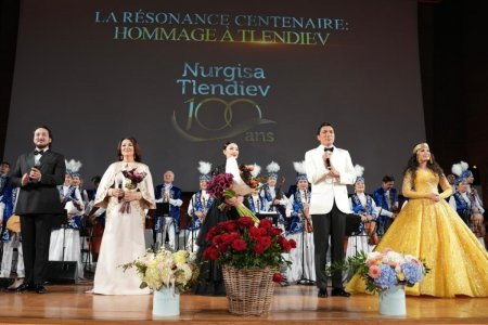 Парижде Нұрғиса Тілендиевтің 100 жылдығы аталып өтілді
