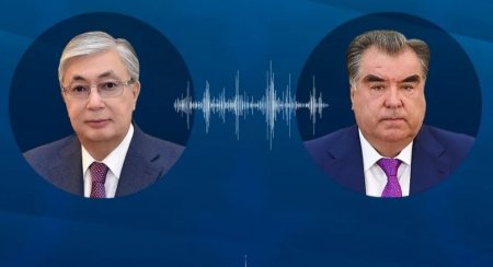 Қасым-Жомарт Тоқаев Тәжікстан Президенті Эмомали Рахмонмен телефон арқылы сөйлесті