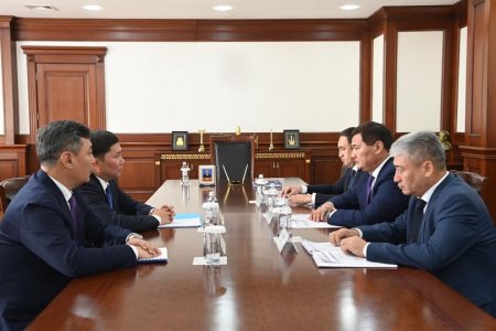Облыс әкімі ұлттық статистика бюросының басшысымен кездесті