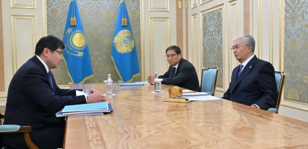 Мемлекет басшысы Қаржы министрі Мәди Тәкиевті қабылдады