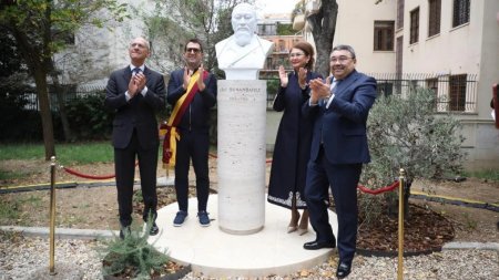 Рим қаласында Абайдың бюсті орнатылды