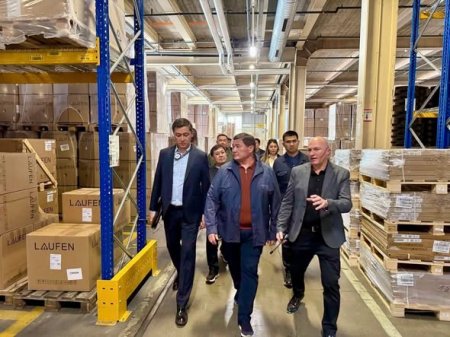 Облыс делегациясы швейцариялық компаниялардың қызметімен танысты