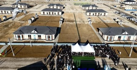 Қармақшыда 50 пәтерлік 25 жаңа үй пайдалануға берілді