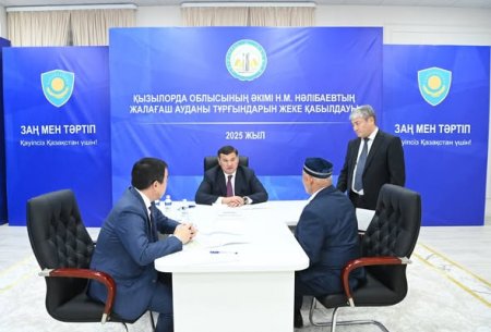 Жалағаш ауданында тұрғындардың жеке мәселелері қаралды