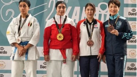 Тарихи жүлде: Ләззат Жүсіпова пара-каратэден алтын медаль жеңіп алды