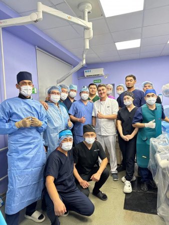 Қазалы аудандық ауруханасында алғаш рет күрделі оталар жасалынды