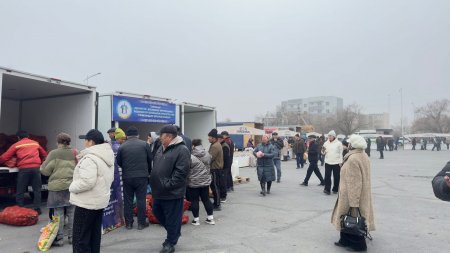 Ауыл шаруашылығы өнімдерінің жәрмеңкесі өтті