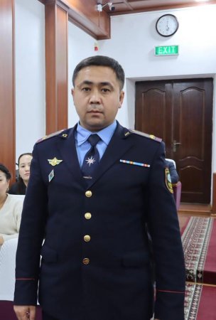 Сырдария аудандық төтенше жағдайлар бөлімінің бастығы тағайындалды