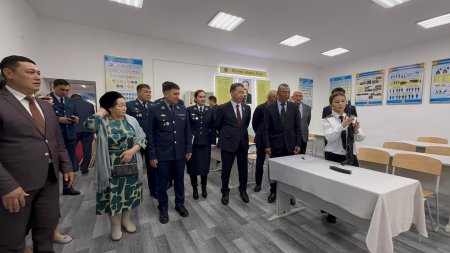 Қызылорда облысында қызмет бабында қаза болған полицейдің құрметіне «Жас сақшы» полиция сыныбы ашылды
