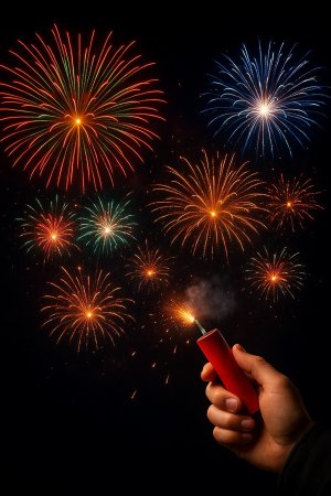 Пиротехника: адам өміріне қауіптілік жоғары