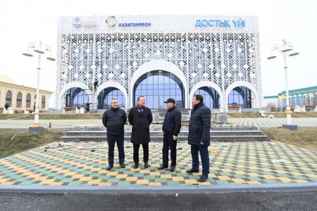 Құрылыс алаңдарындағы жұмыс жалғасуда